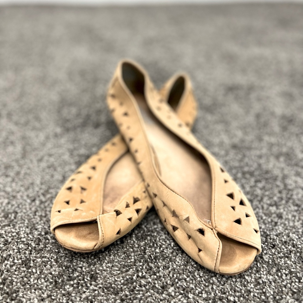 Topshop Suede Flats